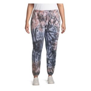 Pull-On Tie-Dye Jogger Sweatpants